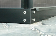 Stålsockel 5000 Svart 5 m² Vitavia